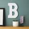 6 Pack: 9" White MDF Whimsy Letter by Make Market®